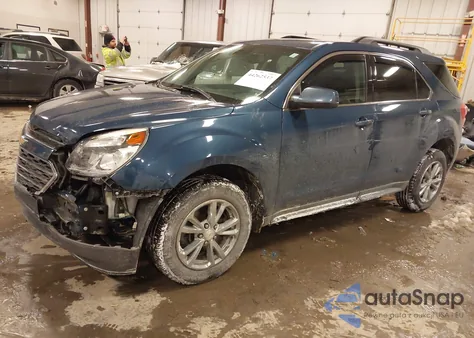 2016 Chevrolet Equinox Lt z USA, uszkodzony, nr VIN 2GNALCEKXG6320197